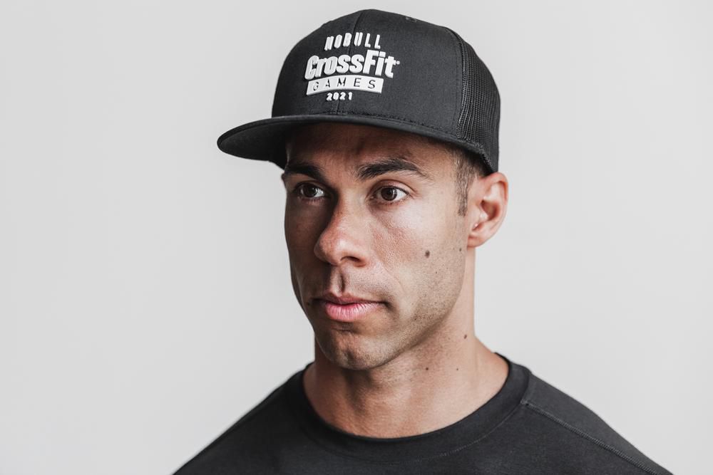 Casquettes NOBULL Noir - NOBULL Crossfit Games® 2021 Flat-Brim Trucker,France (4150-IODTG)